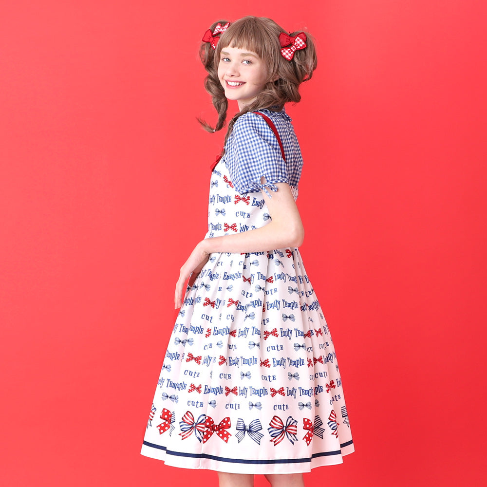 Triple Ribbon Camisole Dress