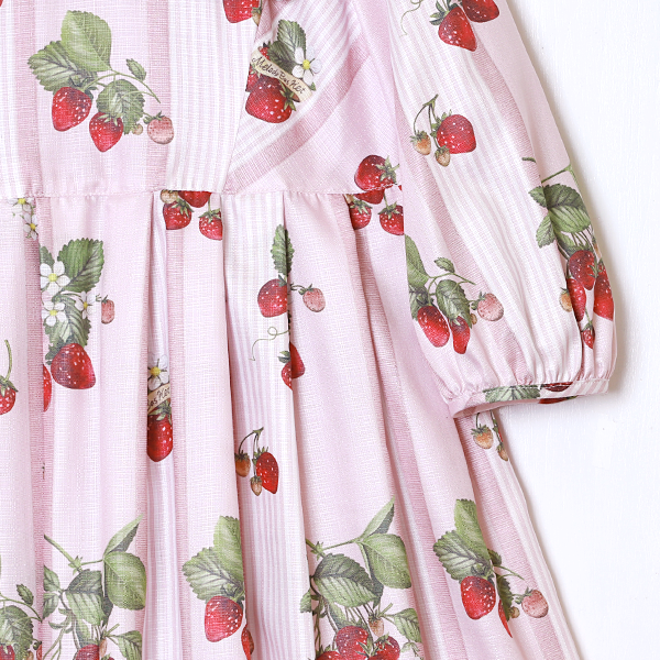 Stripe Strawberry Dress