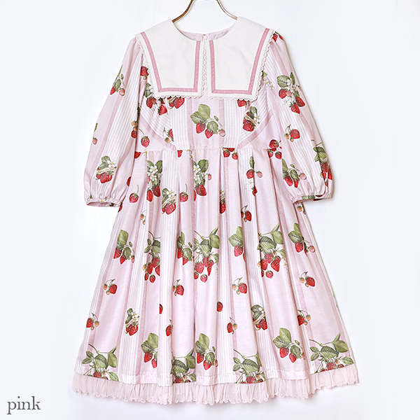 Stripe Strawberry Dress