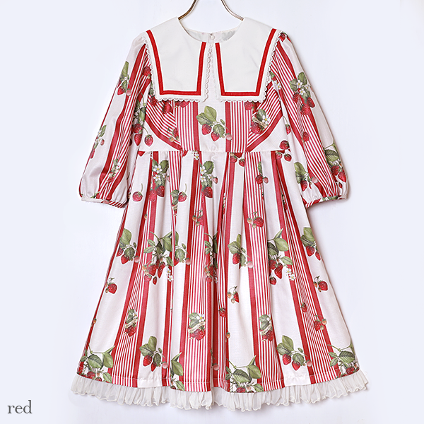 Stripe Strawberry Dress