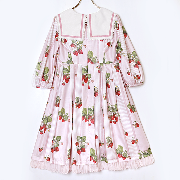 Stripe Strawberry Dress