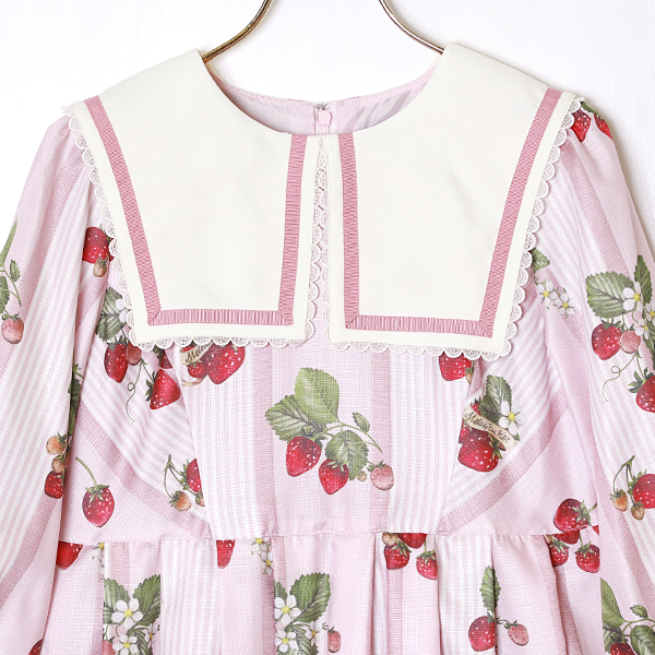 Stripe Strawberry Dress