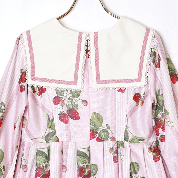 Stripe Strawberry Dress