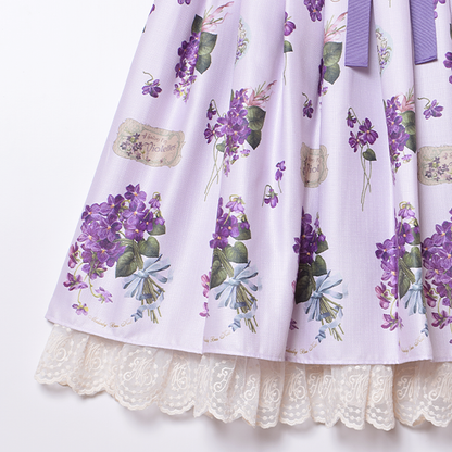 Bouquet of Violets Dress