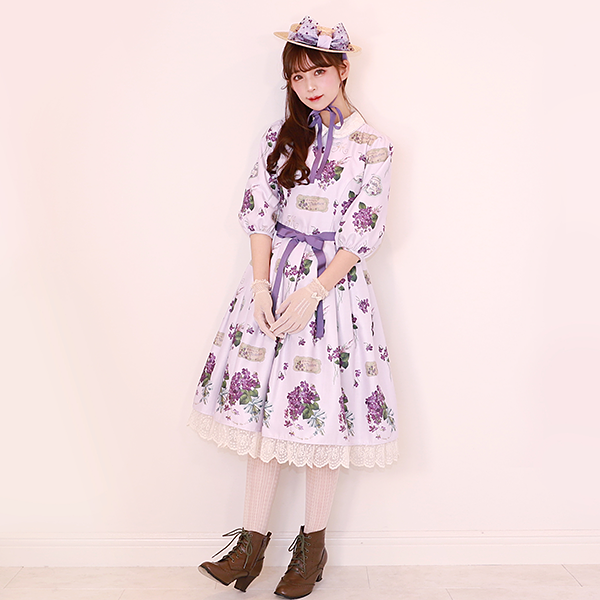 Bouquet of Violets Dress