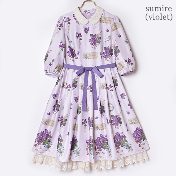 Bouquet of Violets Dress
