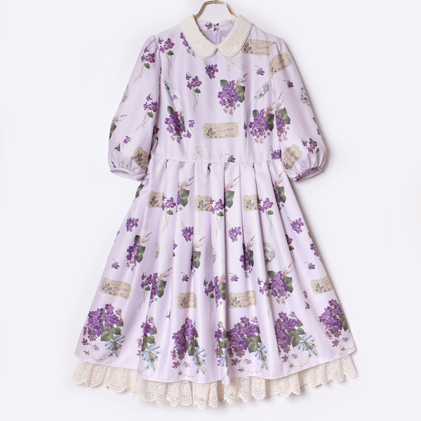 Bouquet of Violets Dress