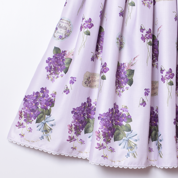 Bouquet of Violets Jumper Dress