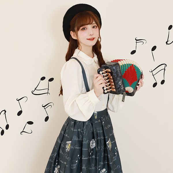 The Story Of The Music Troupe Skirt