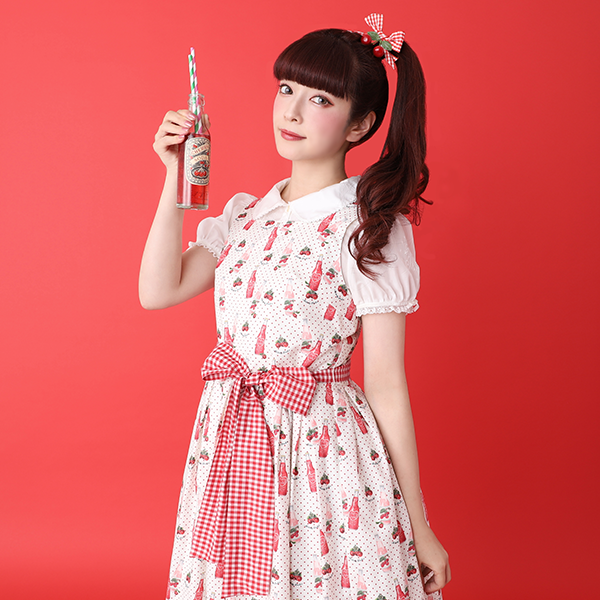 Cherry Soda Pop Jumper Dress