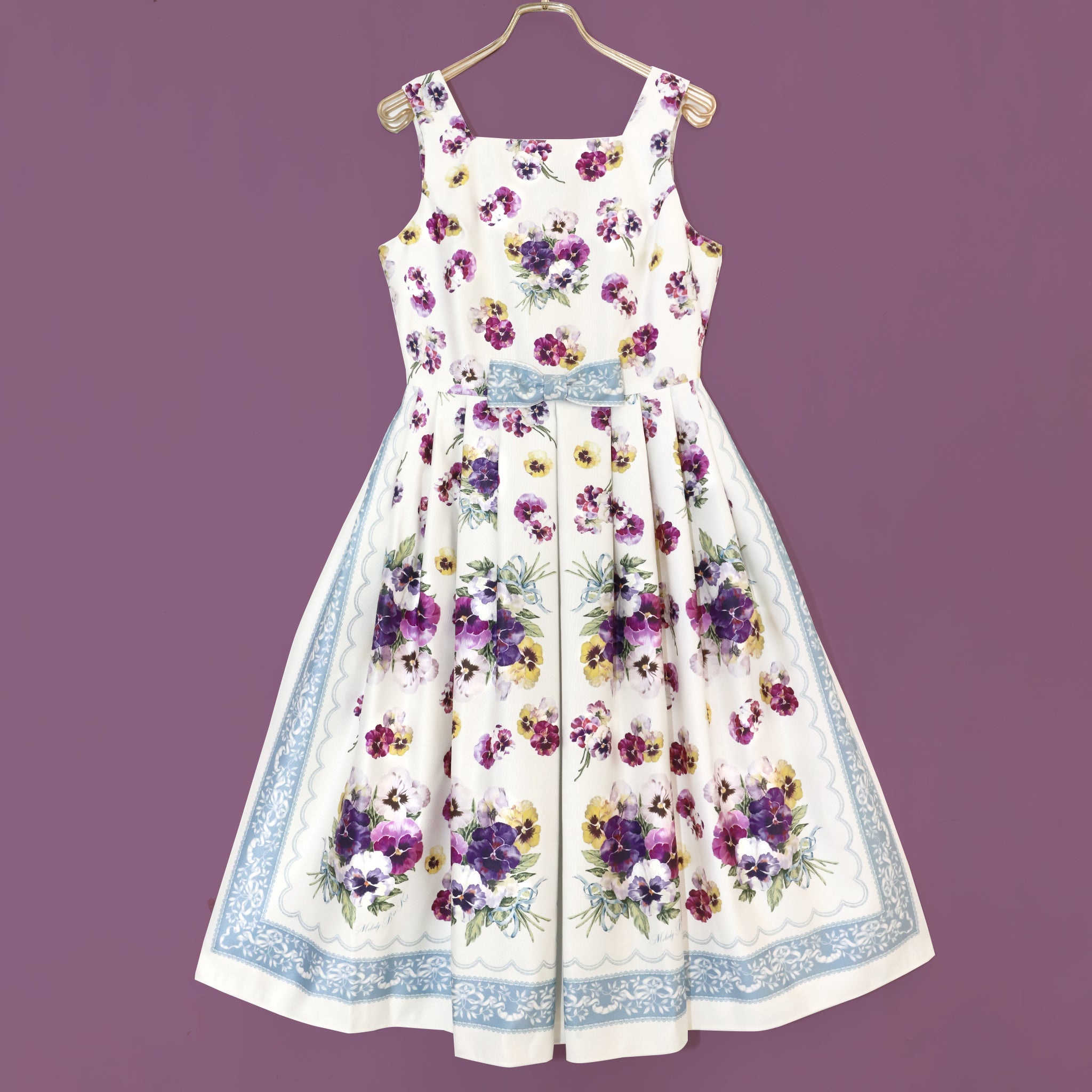 Pansy Scarf Jumperskirt