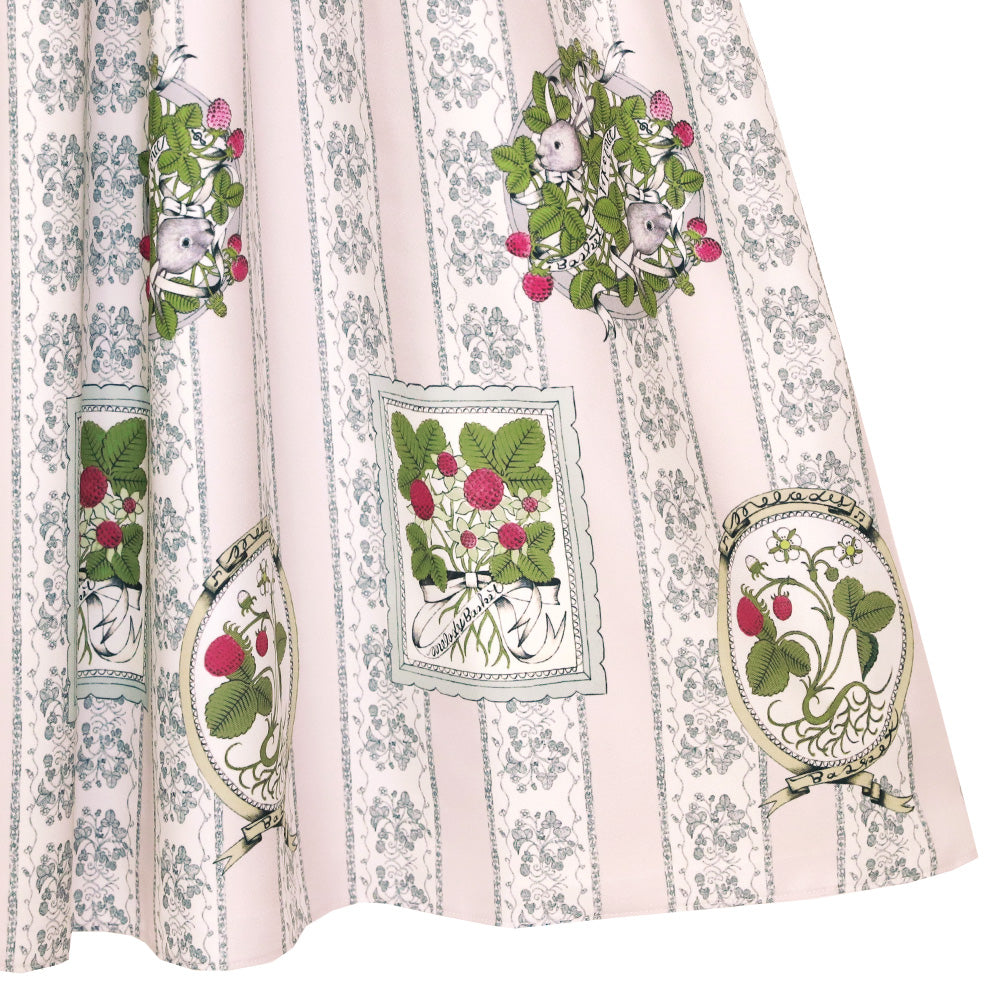 Berry Gallery Peplum Dress