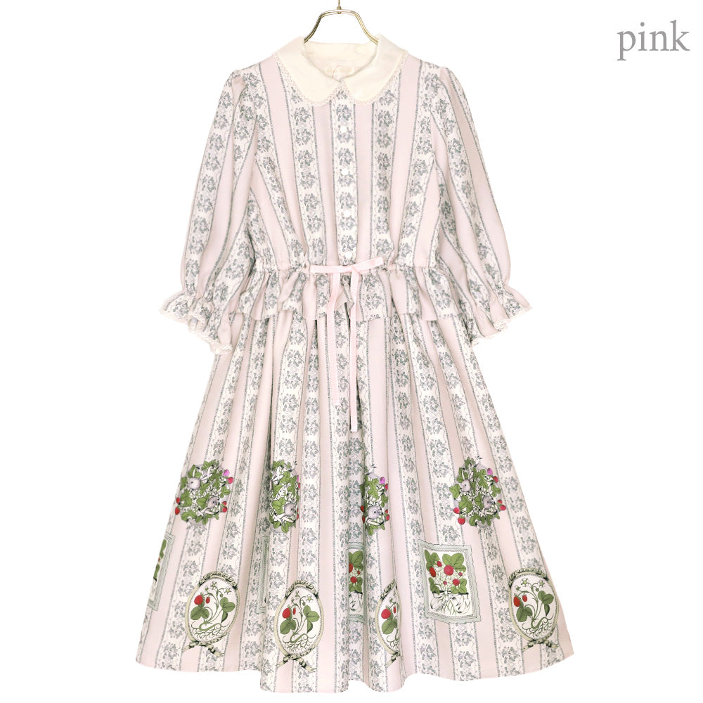 Berry Gallery Peplum Dress