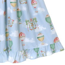 Sky Balloon Tiered Dress