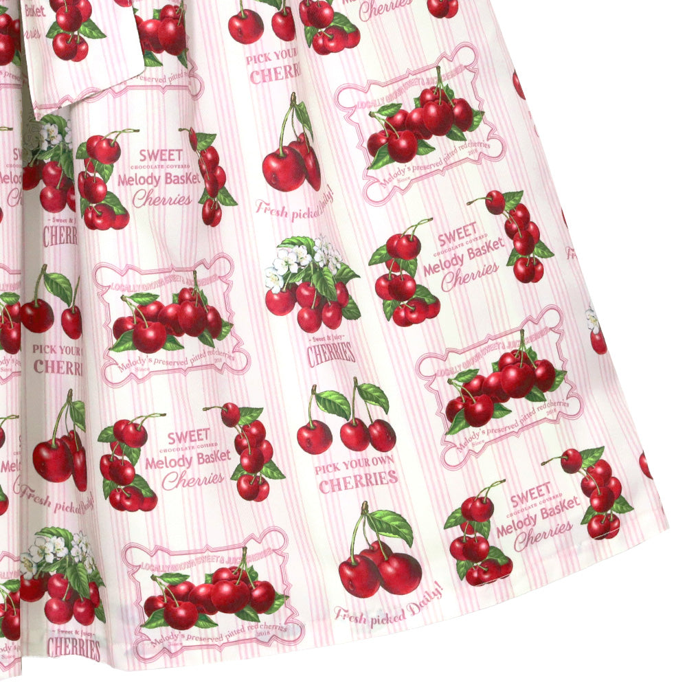 Fresh Cherry Collared Dress