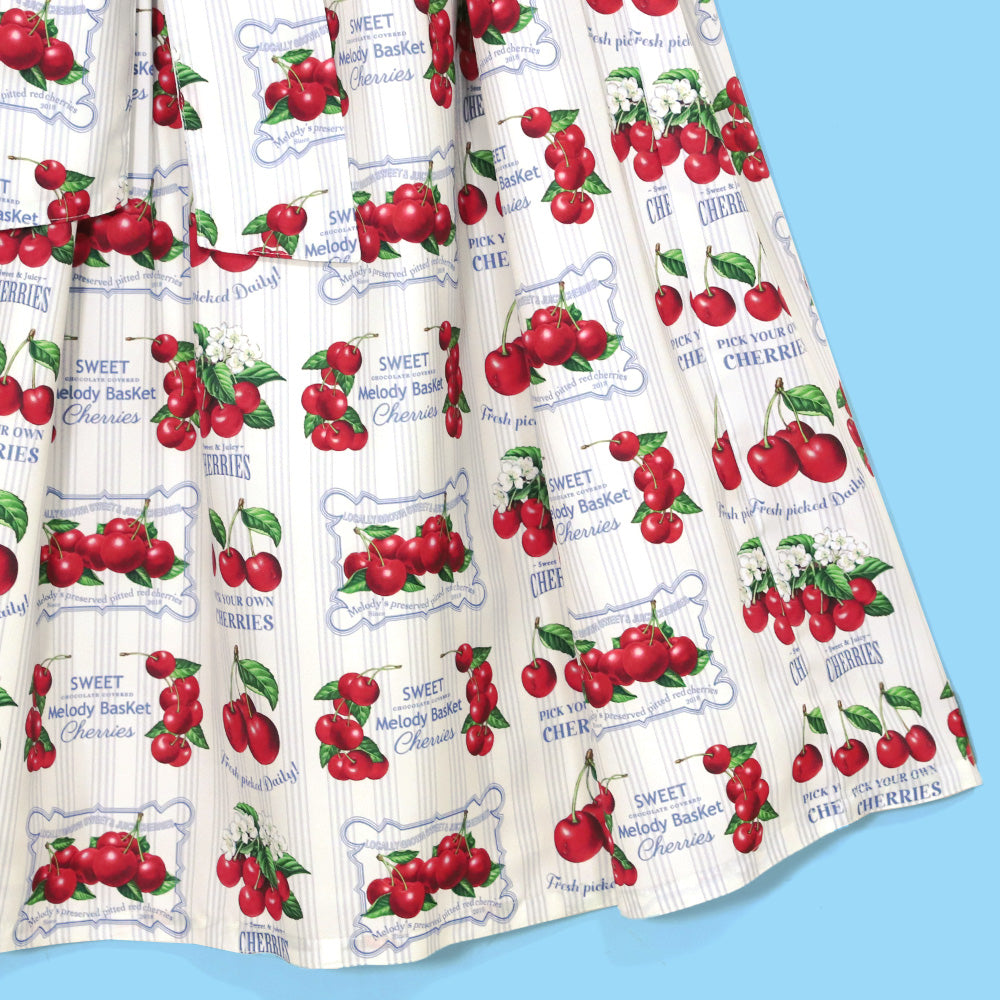 Fresh Cherry Collared Dress