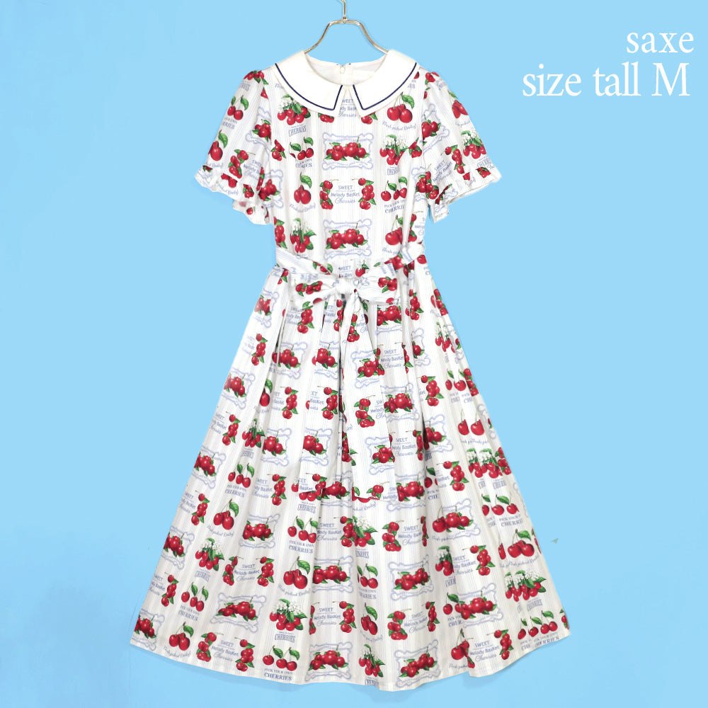 Fresh Cherry Collared Dress