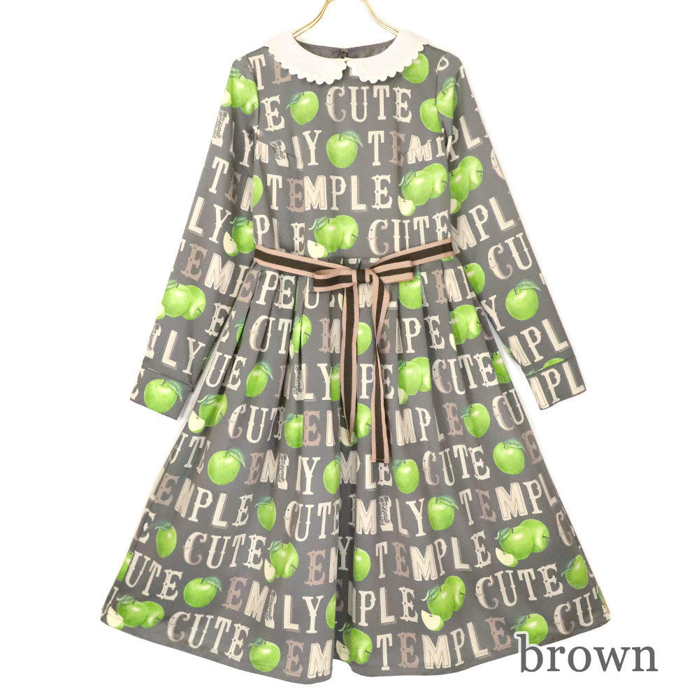 Alphabet Apple Dress