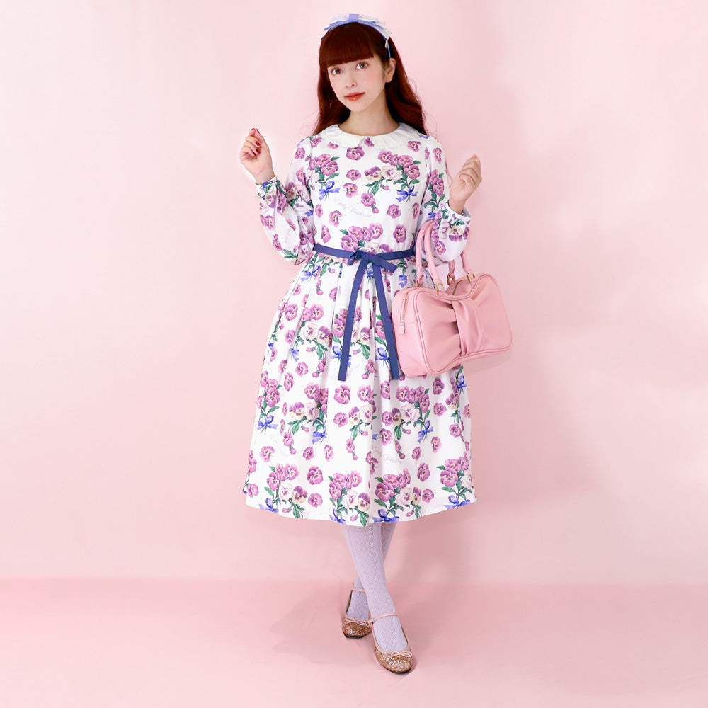 Pansy Ribbon Dress
