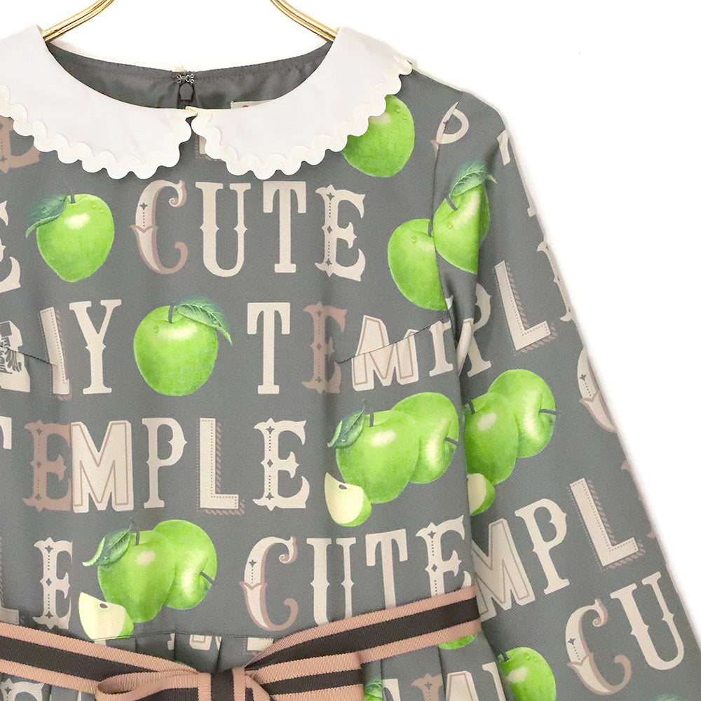 Alphabet Apple Dress