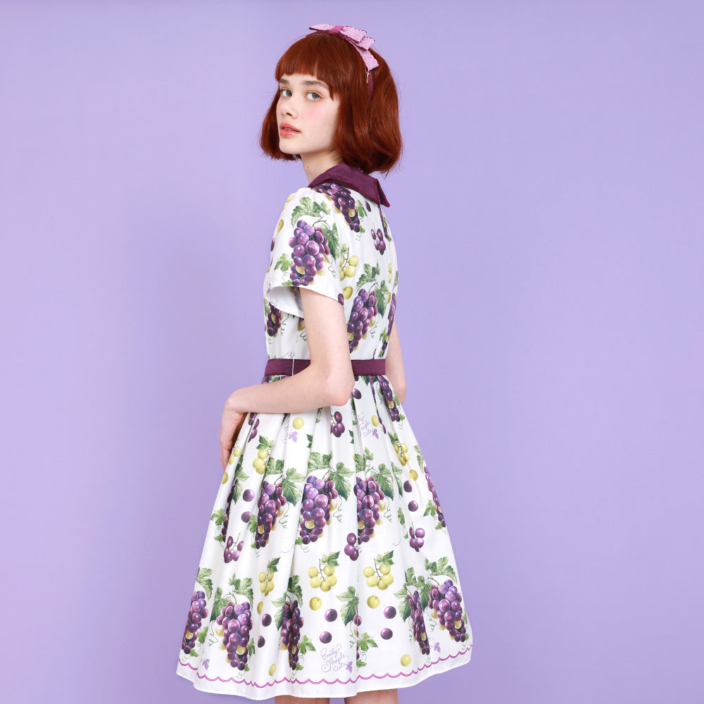 Lady Grapes Dress One Piece