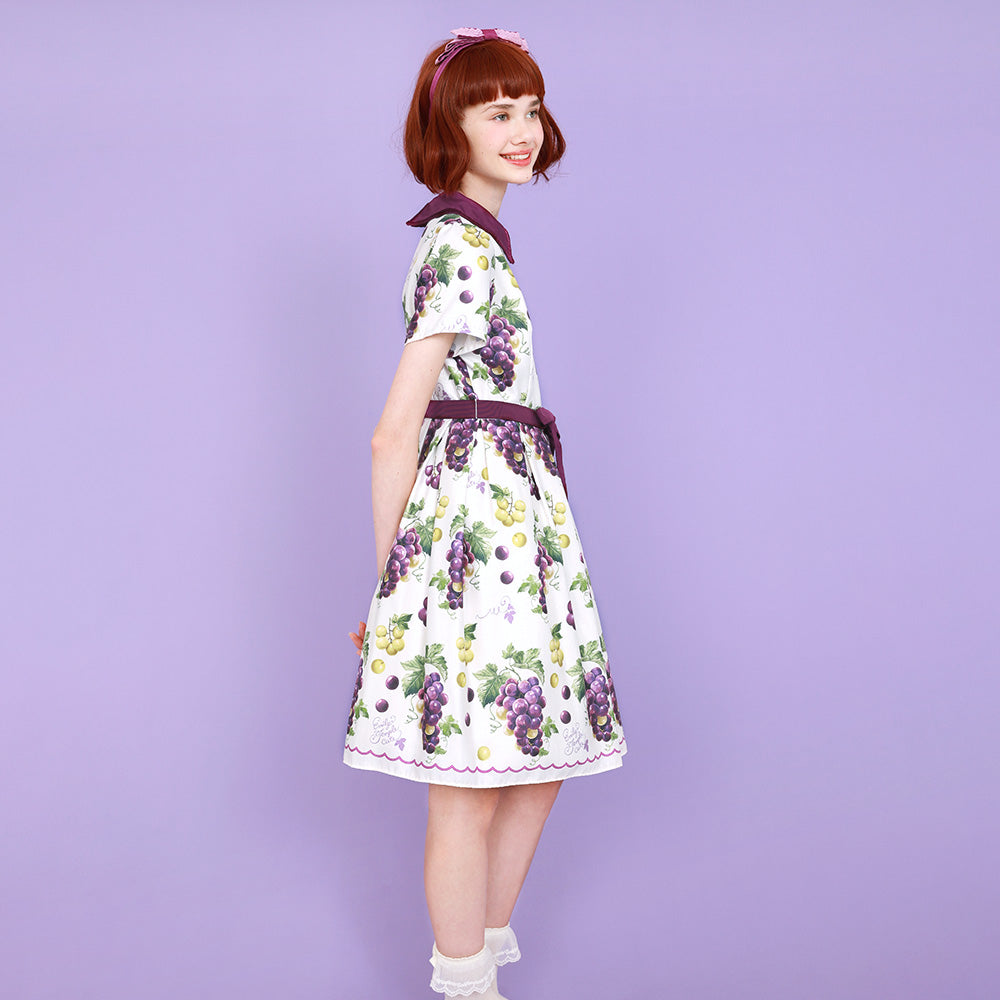 Lady Grapes Dress One Piece