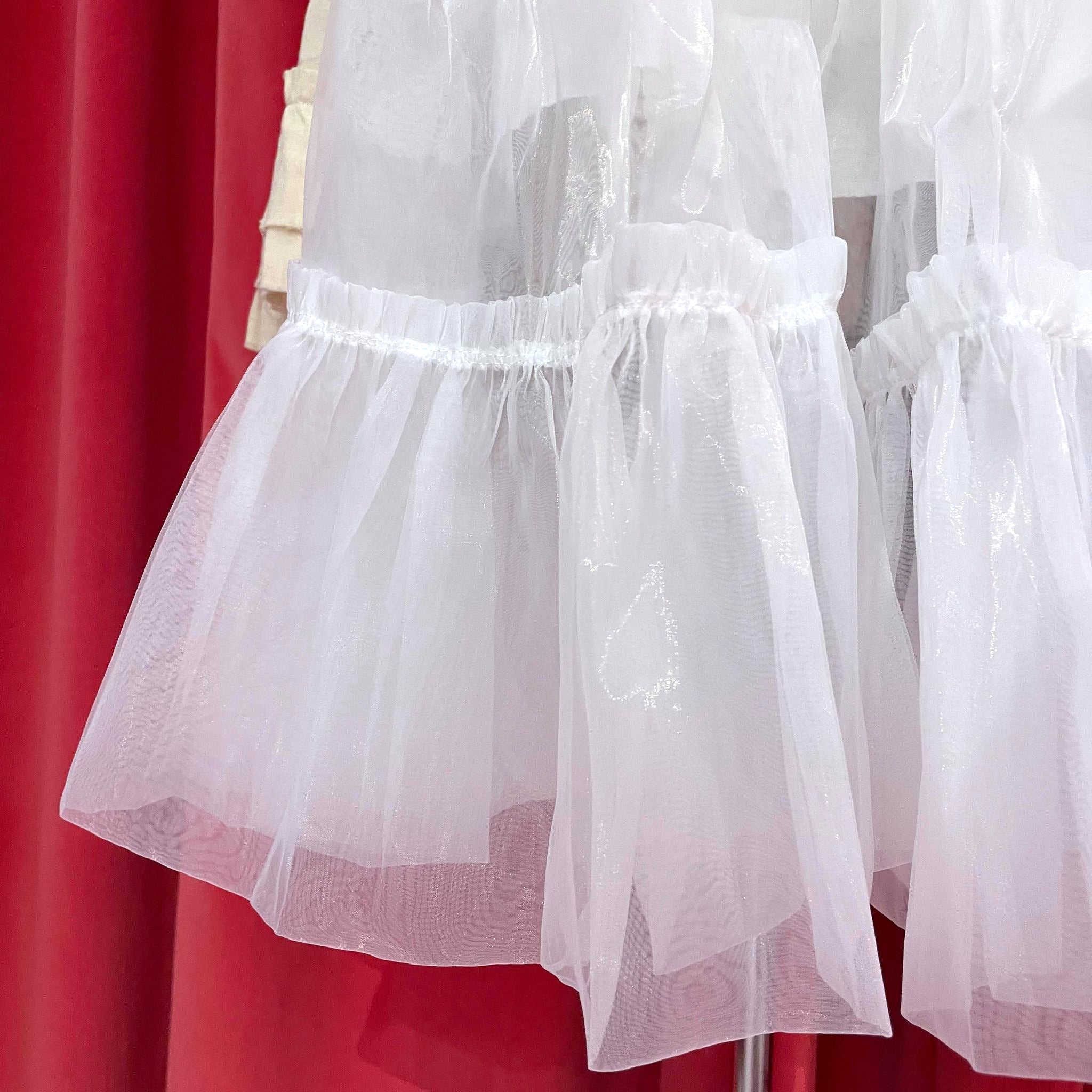 Long Organdy Petticoat - Light