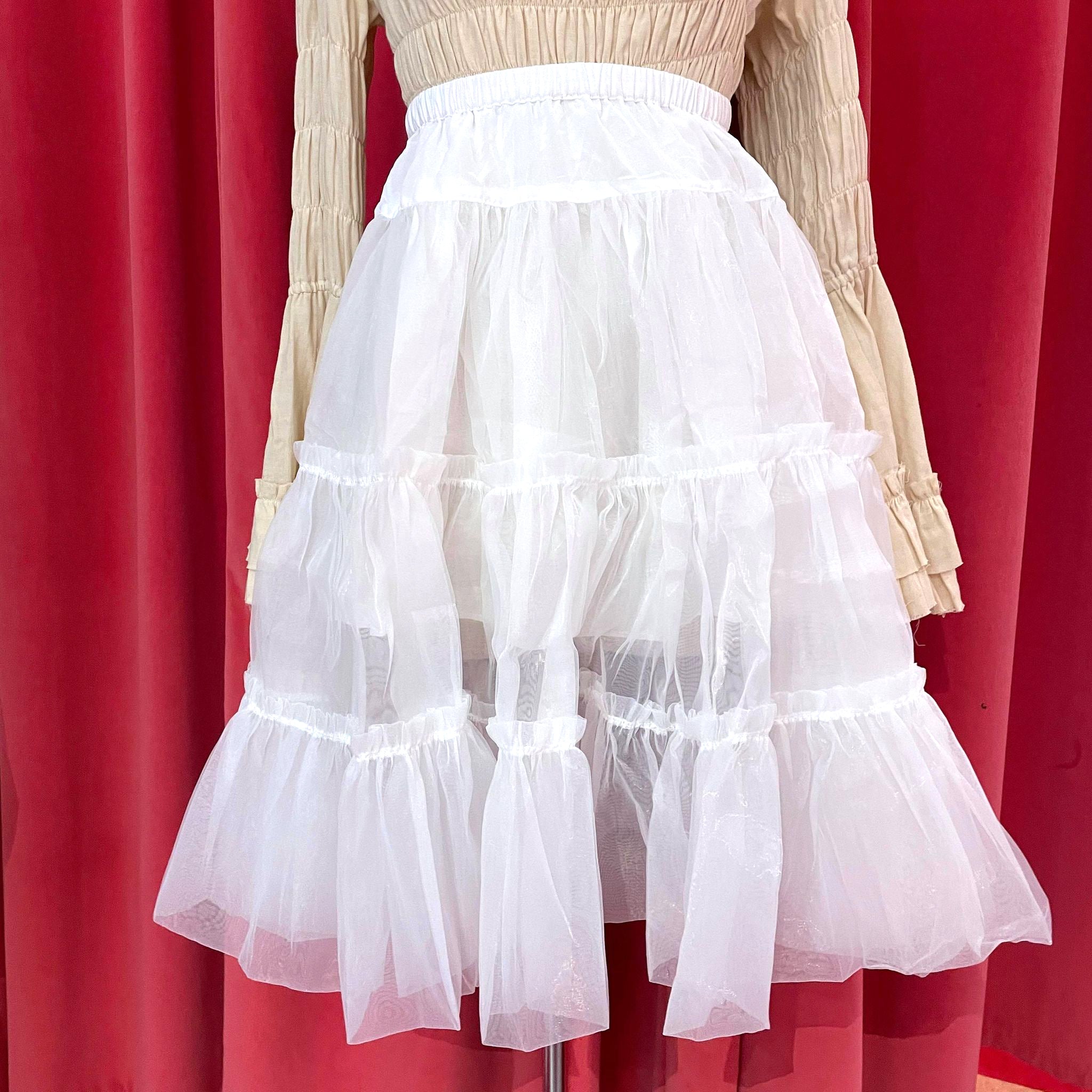 Long Organdy Petticoat - Light