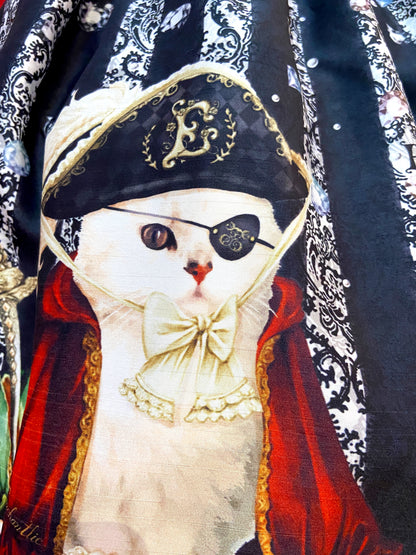 Elegant Pirate Cat Jumperskirt