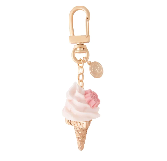 Sakura Soft Serve Ice Cream Key Holder