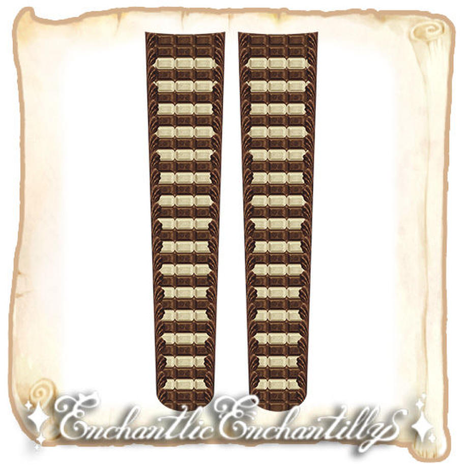 Chocolate Border Over Knee